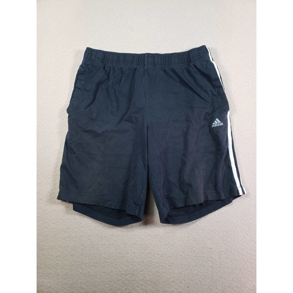 Adidas Shorts Mens Large Clima365 Pull On Athletic Elastic Waist Running Pockets - Picture 1 of 10